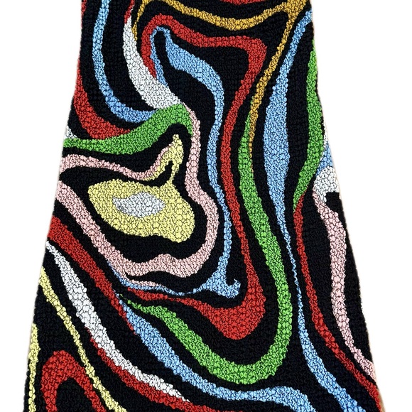Emilio Pucci Multicolor Textured Stretchy Fabric , Fabulous Bodycone Strapless - Picture 3 of 16